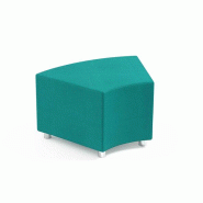 Pouf d'angle Scholar modulable et personnalisable Pouf d'angle Scholar modulable et personnalisable