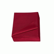 Serviettes 40x40 2Fls Bordeaux P&P 2x100un - 651T222151