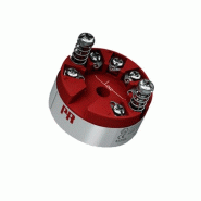 Tête de Sonde 5333 - Transmetteur 4-20mA 2 fils PT100, entrée RTD 2/3 fils, isolation galvanique 1.5kV