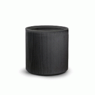 Vase En Résine Pour Plantes D'Intérieur Et D'Extérieur, Design Cylindrique Rond D.36X35H Modigliani Gris - gris plastique 8056157808947 Vase En Résine Pour Plantes D'Intérieur Et D'Extérieur, Design Cylindrique Rond D.36X35H Modigliani Gris - gris plastique 8056157808947
