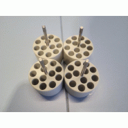 4 adaptateurs 12x1,5 / 2ml pour nacelles SIGMA 13104 / 13117 4 adaptateurs 12x1,5 / 2ml pour nacelles SIGMA 13104 / 13117