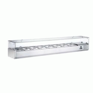 A.C.L - Présentoir réfrigéré à poser vitré droit 1800mm profondeur 335 mm - 3701647300245 A.C.L - Présentoir réfrigéré à poser vitré droit 1800mm profondeur 335 mm - 3701647300245