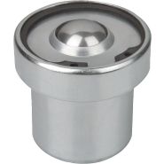 Bille de convoyage avec rondelles ressort - norelem france - matière : acier zingué - 95154 Bille de convoyage avec rondelles ressort - norelem france - matière : acier zingué - 95154