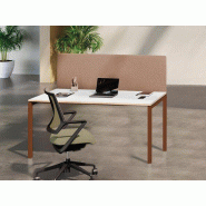 Bureau droit professionnel individuel Atao 4 - fabriqué en France - Largeur 100 à 160 cm, Profondeur 70/80 cm, Plan mélaminé 22 mm, Piètement acier, Passage de câbles, Garantie 10 ans Bureau droit professionnel individuel Atao 4 - fabriqué en France - Largeur 100 à 160 cm, Profondeur 70/80 cm, Plan mélaminé 22 mm, Piètement acier, Passage de câbles, Garantie 10 ans
