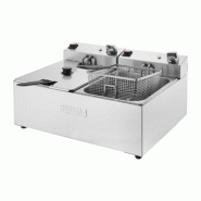 Friteuse double 2 x 5 Litres, 2 x 2800 W, 220 V - MONO