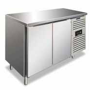 KLIMAITALIA La température dégivrage automatique inox Pasticceria à 2 ptes , tropicalisée automatique, +2°C/+8°C mesure LxThxH 151x80x86 cm PXF2