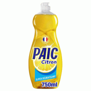 Paic Liquide Vaisselle Citron - 750ml - 61020232