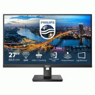 Philips 276B1/00 écran plat de PC 68,6 cm (27") 2560 x 1440 pixels Full HD LED Noir
