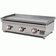 Plancha à Gaz lisse en ACIER Laminé - L800 | Arilex - 80PGLN