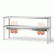 Pont thermique à infrarouge 2 étages - H 700 mm | Ggm -