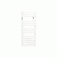 Radiateur sèche-serviettes connecté Adelis avec soufflerie 1500W Blanc Brillant - Atlantic - 861914_0