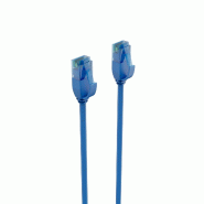 Shiverpeaks BASIC-S Câble patch slim, cat. 6, U/UTP, 5,0 m - bleu 4017538083197