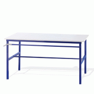 Table d'emballage - Divers modèles - Plateau blanc 19mm - Dérouleur de film 1.60m largeur, Ø85cm_0