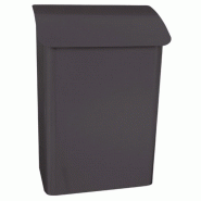 V-PART LUGON BOÎTE AUX LETTRES MURALE EN ACIER ANTHRACITE 29,1 X 42,4 V-PART LUGON BOÎTE AUX LETTRES MURALE EN ACIER ANTHRACITE 29,1 X 42,4