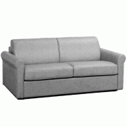 CANAPÉ LIT 3 PLACES ROMANTICO CONVERTIBLE EXPRESS 140*197*16CM POLYURÉTHANE GRIS CLAIR CANAPÉ LIT 3 PLACES ROMANTICO CONVERTIBLE EXPRESS 140*197*16CM POLYURÉTHANE GRIS CLAIR