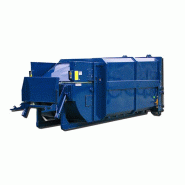 Compacteur de déchet industriel - grande capacité - puissant et robuste pour gestion optimisée