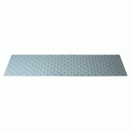 Dalles podotactiles déveil à la vigilance autoadhésive à usage extérieur waccess  445 x 400 mm  gris