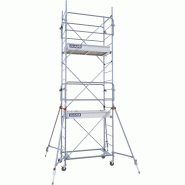 Echafaudage roulant acier - altitude acier - longueur 1m50 - gc monobloc - DUARIB ld | 8115012_0