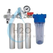 Kit de préfiltration 0,5µ - 1µ - 5µ pour vos installations sanitaires hospitaliers