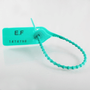 Scellé PP à tige crantée ronde   - Longueur 250 mm - Tige Ø3.8 mm - Vert_0