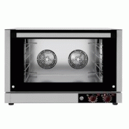 EURAST - Four à convection avec humidificateur électrique 4 GN 1/1 ou plateaux 600x400 - 820x800x560 mm - 6300 W 400/3V - 41235017 - gris 41235017 EURAST - Four à convection avec humidificateur électrique 4 GN 1/1 ou plateaux 600x400 - 820x800x560 mm - 6300 W 400/3V - 41235017 - gris 41235017