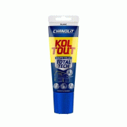 Koltout Total Tech mastic-colle polymère blanc 125 ml CYANOLIT - blanc matière synthétique AUC3045203003011