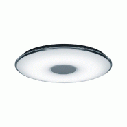Plafonnier LED 43W - 5000lm, 3000-5500K - Dimmable - Télécommande - Ø60 cm - Blanc - IP20 - Trio - Tokyo - blanc plastique 4017807272307