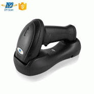 Scanner de code-barres sans fil 2.4G - Terminal POS - Lecteur de code QR 2D portable à balayage automatique
