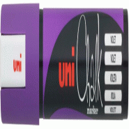 Uni-ball Marqueur craie Chalk Marker, pointe ogive de 1,8-2,5 mm, encre violet - 186236