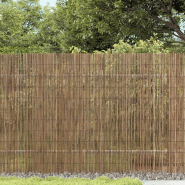 Vidaxl clôture de jardin 400x100 cm roseau 365748 Vidaxl clôture de jardin 400x100 cm roseau 365748