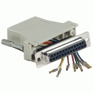 Adaptateur db25f / rj45 250450