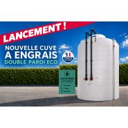 Cuve Duraplas double paroi engrais liquide 25000l ECO