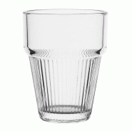 Gobelets empilables rainurés 150ml (lot de 6) - Ref HW797 - Olympia - 5050984776434
