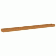 Helloshop26 - Jardinière bac lit surélevé plantes fleurs terrasse jardin de jardin 960 x 100 x 36 cm acier corten marron 02_0039469 - 3000218496630 Helloshop26 - Jardinière bac lit surélevé plantes fleurs terrasse jardin de jardin 960 x 100 x 36 cm acier corten marron 02_0039469 - 3000218496630
