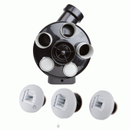 Kit Hygro B VMC simple flux hygroréglable PENTA ES + 3 bouches cordon et à piles - Axelair - KHBMST5160 Kit Hygro B VMC simple flux hygroréglable PENTA ES + 3 bouches cordon et à piles - Axelair - KHBMST5160