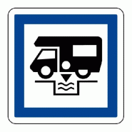 Panneau CE24 - Station de vidange pour caravanes