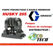 Pompe pneumatique à double membrane husky 205 graco normandie nouvelle-aquitaine