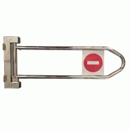 Portillon magasin indexe mural extensible - bras de 870 à 1100 mm - finition chromé - fabriqué en France Portillon magasin indexe mural extensible - bras de 870 à 1100 mm - finition chromé - fabriqué en France