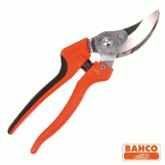 Sécateur Professionnel Bimatière BAHCO P108-20 - Taille de Vignes et Petites/Moyennes Mains