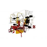 Andaineur double idéal pour terrains accidentés et récolte rapide