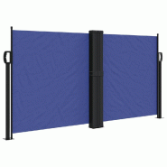 VidaXL Seitenmarkise Ausziehbar Blau 120x1200 cm - 4004791