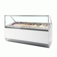 Vitrine ventilée pour glace en bac  MILLENNIUM ST24 - 5708181617677