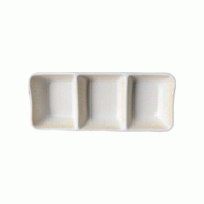 ADRIER - SRCTB19482-GIN - (Pack de 48 unités) - Bol rectangulaire 3 compartiments - 19 x 8 cm - Jaune - jaune plastique SRCTB19482-GIN ADRIER - SRCTB19482-GIN - (Pack de 48 unités) - Bol rectangulaire 3 compartiments - 19 x 8 cm - Jaune - jaune plastique SRCTB19482-GIN