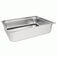 Bac Gastronorme inox GN 2/1 150mm - 650 x 150 x 530 mm - VOGUE - 0615402041768