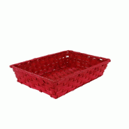 CREAPAK Vieto rouge rectangle mm 33x23x7 lot de 144 - rouge Bambou COF-4720361 CREAPAK Vieto rouge rectangle mm 33x23x7 lot de 144 - rouge Bambou COF-4720361