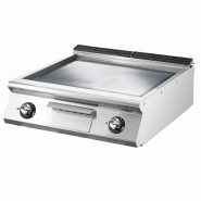 Fry-top électrique, top, plaque lisse chromée 800x900x250 mm - VIRTUS - 4068875006592