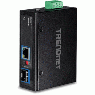TRENDnet TI-F11SFP Convertisseur média industriel 100/1000 Base-T vers SFP