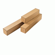 Tube carré bande adhésive - 150674 – 10,5 x 10,5 x 87 cm_0