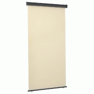 VidaXL Auvent latéral de balcon 125x250 cm Crème Modèle Riviera - beige 48419