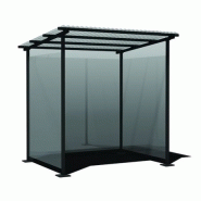 Abri fumeur / structure en acier_1